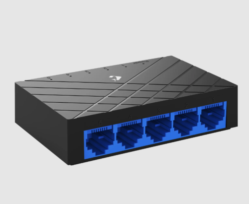 Gigabit 5 Port RJ-45 LAN Duplex Ethernet Switch Hub 10/100/1000mbps - Image 2