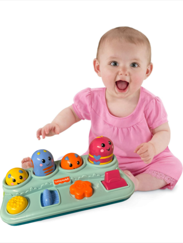 Kids Development  Toy FISHER-PRICE Brilliant Boppin Activity Bugs Pop-Up Infant