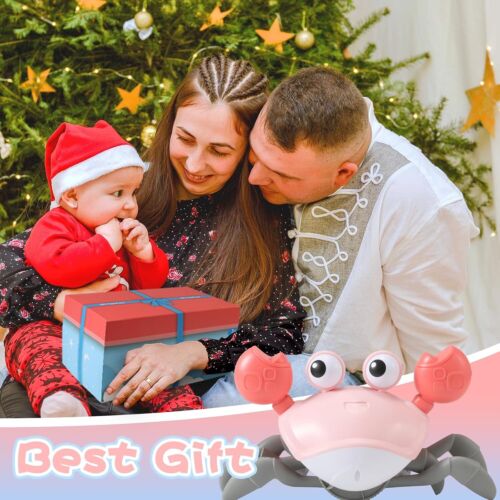 Crawling Crab Baby Toy Upgraded with Music LED Light - Walking Dancing Toy Gift - Image 24