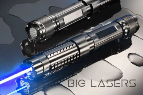 High Power Blue Laser Pointer Most Powerful Focus Lazer Match Burning Laser - Image 2