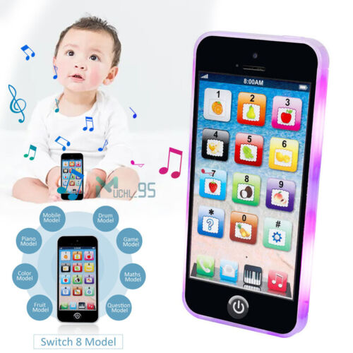 Toy Learning Play Cell Phone with 8 Functions Interactive Toy for Toddler Baby - Image 5