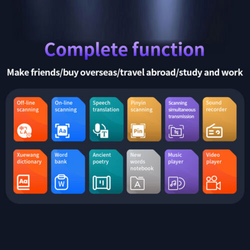 Dictionary Translation Pen Scan Reader Device Text Scanning Reading V5F4 - Image 7