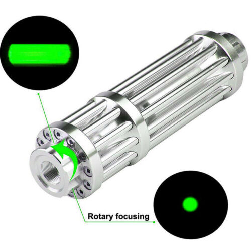 2000 meter 532nm Green Laser Pointer Pen Visible Beam Light Zoom Focus Lazer USA