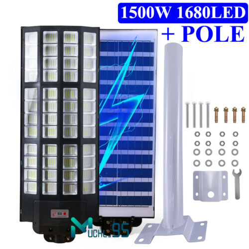 1000000lm Lamparas Luz Led Solares Luces Para Exterior Patio Sensor De Movimient - Image 4