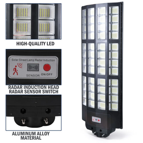 1000000lm Lamparas Luz Led Solares Luces Para Exterior Patio Sensor De Movimient - Image 22