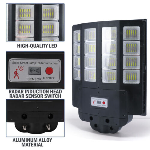 1000000lm Lamparas Luz Led Solares Luces Para Exterior Patio Sensor De Movimient - Image 55
