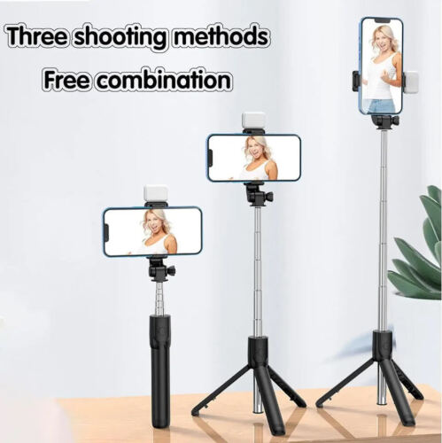 US Selfie Stick Tripod Remote Desktop Stand Phone Holder For iPhone Samsung LOT - Image 6