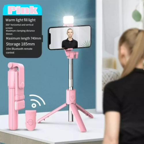 US Selfie Stick Tripod Remote Desktop Stand Phone Holder For iPhone Samsung LOT - Image 17