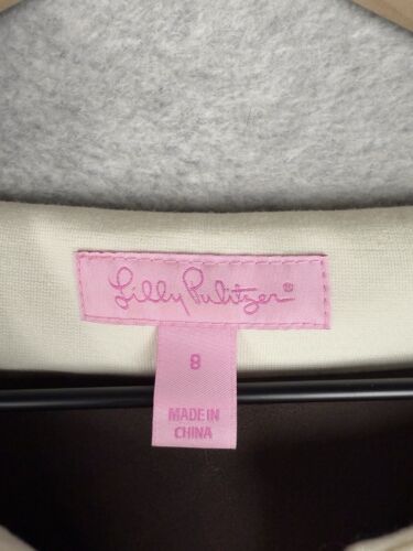 Lilly Pulitzer Dress Womens 8 Brown Beige Preppy Office Wedding Party NEW - Image 4