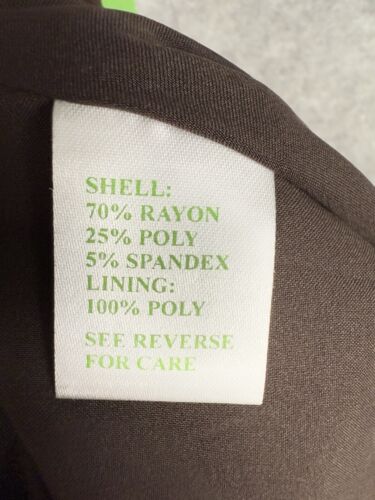 Lilly Pulitzer Dress Womens 8 Brown Beige Preppy Office Wedding Party NEW - Image 5