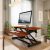 FLEXISPOT Home Office Height Adjustable Standing Desk Converter Mahogany 28″ FLEXISPOT Home Office Height Adjustable Standing Desk Converter Mahogany 28″