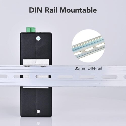 8 Ports Unmanaged Industrial Ethernet Switch Network Gigabit Ethernet Switch