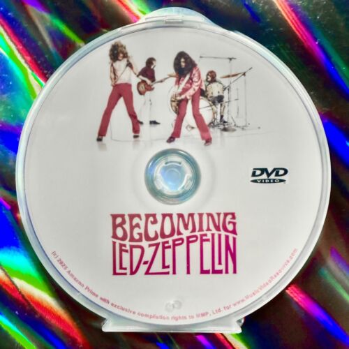BECOMING LED ZEPPELIN DVD 2025 Documentary Jimmy Page Robert Plant Jones Bonham