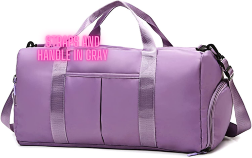 US Sports Gym Travel Duffel Bag Wet Pocket Shoes Compartment Swim Yoga Training - Image 7