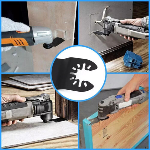 100Pcs Oscillating Multi Tool Saw Blades Wood Metal Compatible with Dewalt Fein - Image 6