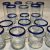 Libbey Blue Ribbon Tumbler and Rocks Glass Set, 8 Piece Blue Streak Drinkware Libbey Blue Ribbon Tumbler and Rocks Glass Set, 8 Piece Blue Streak Drinkware