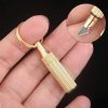 Capsule Knife Portable Quality Brass Keychain Pocket Unboxing Tools Accessories Capsule Knife Portable Quality Brass Keychain Pocket Unboxing Tools Accessories