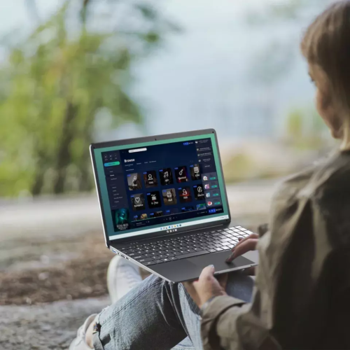 SGIN 15.6 inch Laptop Windows 11 8GB RAM 256GB ROM Up to 2.6Ghz  USB 3.0 grey - Image 5