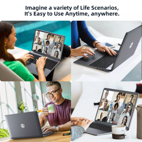 SGIN 15.6 inch Laptop Windows 11 8GB RAM 256GB ROM Up to 2.6Ghz  USB 3.0 grey - Image 10