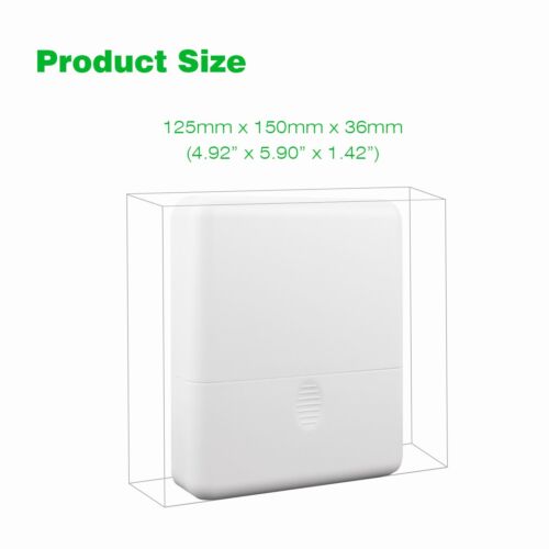 5 Port Gigabit PoE Passthrough Switch Outdoor Ethernet Extender Up to 100m/328ft - Image 3