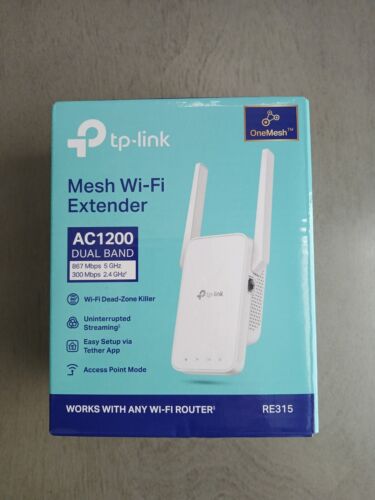 TP-Link | AC1200 WiFi Range Extender | Up to 1200Mbps | Dual Band