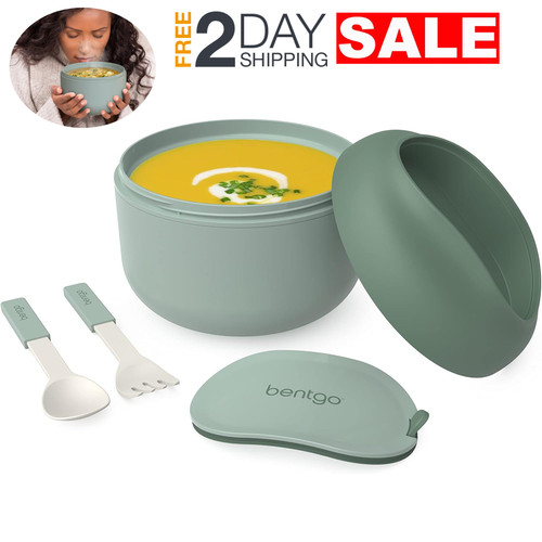 Thermal Food Box Container Hot Food Flask Insulated Food Jar School Soup