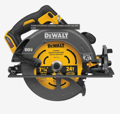 DeWALT® 60V MAX* Brushless Cordless 7-1/4 in. Circular Saw DCS578B (Tool Only) - Image 4