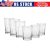 12 Pieces Clear Crossplains Drinkware Set 6.1-oz Glasses 9.8-oz Glasses New 12 Pieces Clear Crossplains Drinkware Set 6.1-oz Glasses 9.8-oz Glasses New