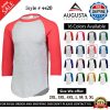 Augusta Sportswear 4420 Mens Baseball Jersey Sports T-Shirt Raglan Stylish Tee