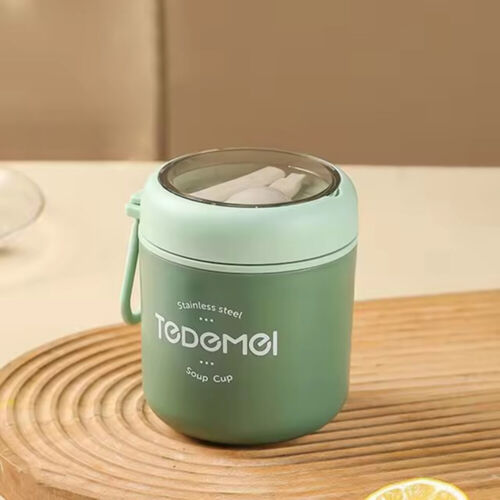 Food Thermal Jar Insulated Soup Cup Thermos Containers Stainless Steel Lunch Box - Image 7