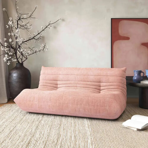 Three-Seat Sofa Caterpillar Lazy Sofa Beanbag Chair Cloud Couch For Living Room - Image 3