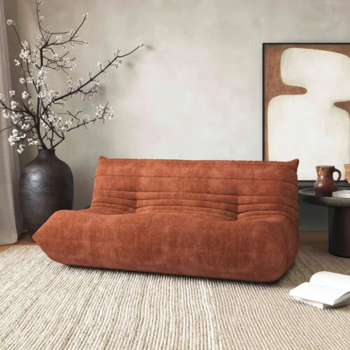 Three-Seat Sofa Caterpillar Lazy Sofa Beanbag Chair Cloud Couch For Living Room - Image 10
