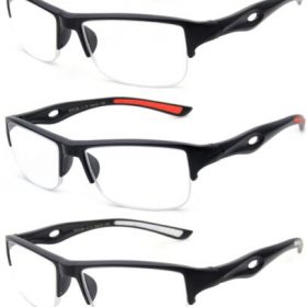 Reading Glasses Men Classic Half Rimmed Sporty Look Reader Quality Rectangular Reading Glasses Men Classic Half Rimmed Sporty Look Reader Quality Rectangular