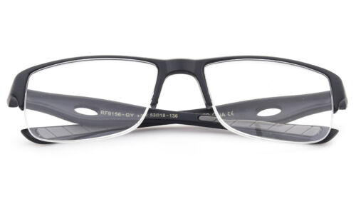 Reading Glasses Men Classic Half Rimmed Sporty Look Reader Quality Rectangular - Image 5