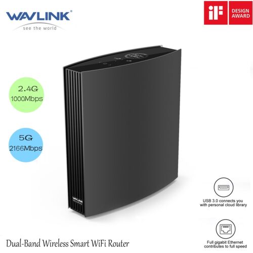 Wavlink AC3200 WiFi Router Dual Band Gigabit Wireless Internet Router MU-MIMO