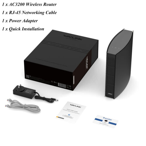 Wavlink AC3200 WiFi Router Dual Band Gigabit Wireless Internet Router MU-MIMO - Image 10