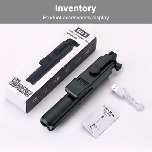 Remote Selfie Stick Tripod Phone Desktop Stand Desk Holder For iPhone/Samsung US - Image 10