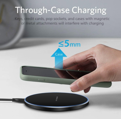 Fast Wireless Charger Charging Pad For lPhone 11 12 13 14 15 Samsung - Image 4