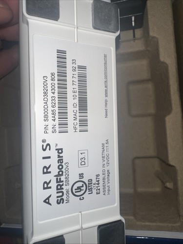 ARRIS SB8200 10 Gbps 2 Port Cable Modem - Image 2