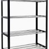 Shoe Rack Organizer Storage Pairs Shoes Shelves Space 10 Tier 50 Pairs Standing