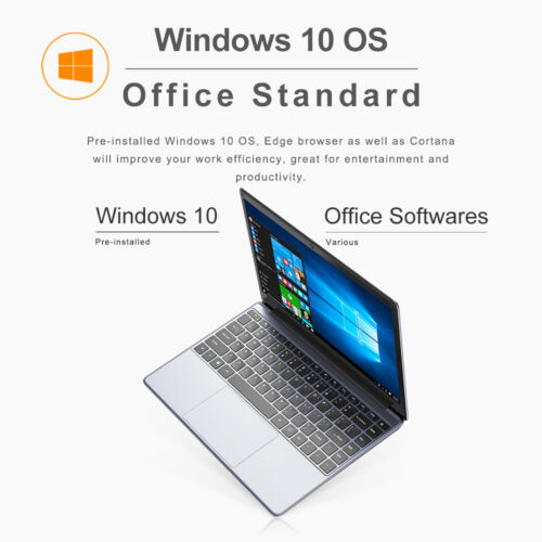 CHUWI - 14.1" Laptop - Intel Celeron 2.8GH- 8GB Memory - 256GB SSD - HDMI Silver - Image 2