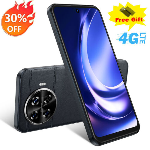 PHONE 2025 Android Cheap Cell Phone Unlocked Smartphone Dual SIM Quad Core GPS