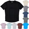 Cuts Clothing Men’s Curve Hem Crew Neck Signature Fit 4-Way Stretch Tee T-Shirt