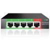 5-Port Web Managed Ethernet Switch – Metal – Manage on Web 5-Port Web Managed Ethernet Switch – Metal – Manage on Web