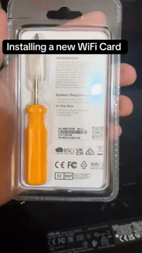 WAVLINK WIFI CARD Intel AX210NEW 5400Mbp Tri-Band Network Adapter 2.4G/5G/6G Lot - Image 2