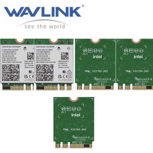 WAVLINK WIFI CARD Intel AX210NEW 5400Mbp Tri-Band Network Adapter 2.4G/5G/6G Lot - Image 13
