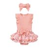 Newborn Baby Girl Clothes Hi I’M New Here Newborn Outfit Infant Romper Floral Pa Newborn Baby Girl Clothes Hi I’M New Here Newborn Outfit Infant Romper Floral Pa