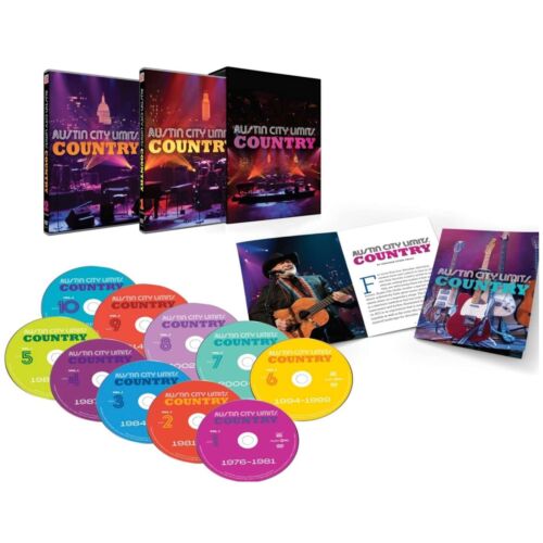 AUSTIN CITY LIMITS Country 10 DVD -164 Live Music Concert Performances Time Life