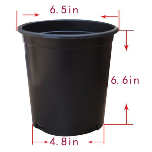 Labwork 1/2/3/5/7/10/15/20/25Gallon Plastic Nursery Pots Garden Plant Flower Pot - Image 13