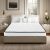KBQ 5 ” 6″ Gel Memory Foam Medium-Firm Twin Txl Full Queen Mattress, White KBQ 5 ” 6″ Gel Memory Foam Medium-Firm Twin Txl Full Queen Mattress, White